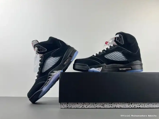 Official Maikesneakers Air Metallic HF3975-001 5 Reimagined Jordan Black 0421